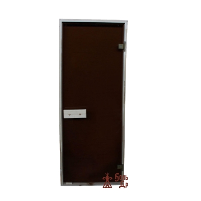 Дверь термостекло (бронза) 8 мм